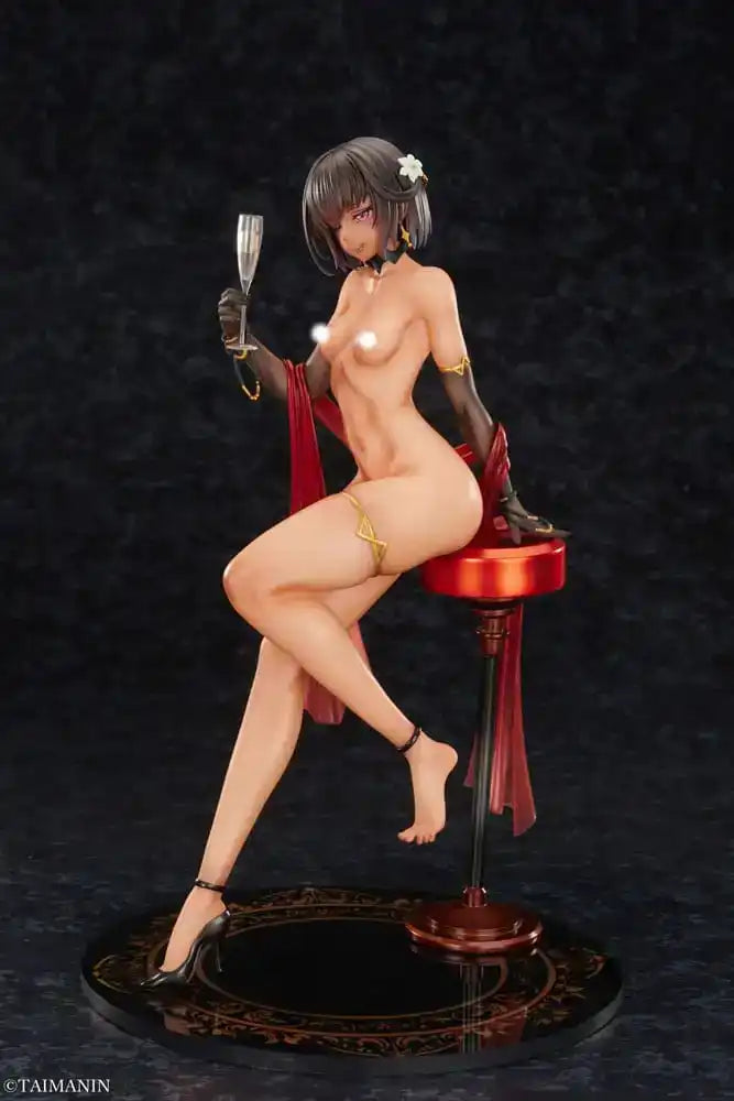 Taimanin RPGX Statue 1/6 Adult Yukikaze Night Party Dress Ver. 26 cm