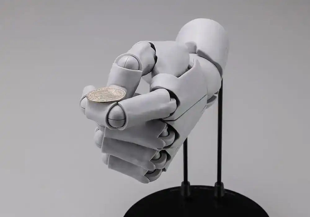 Takahiro Kagami PVC Artist Support Item Hand 1/1 Model Men /L Gray 22 cm - Smalltinytoystore