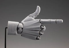 Takahiro Kagami PVC Artist Support Item Hand 1/1 Model Men /R Grey 22 cm - Smalltinytoystore