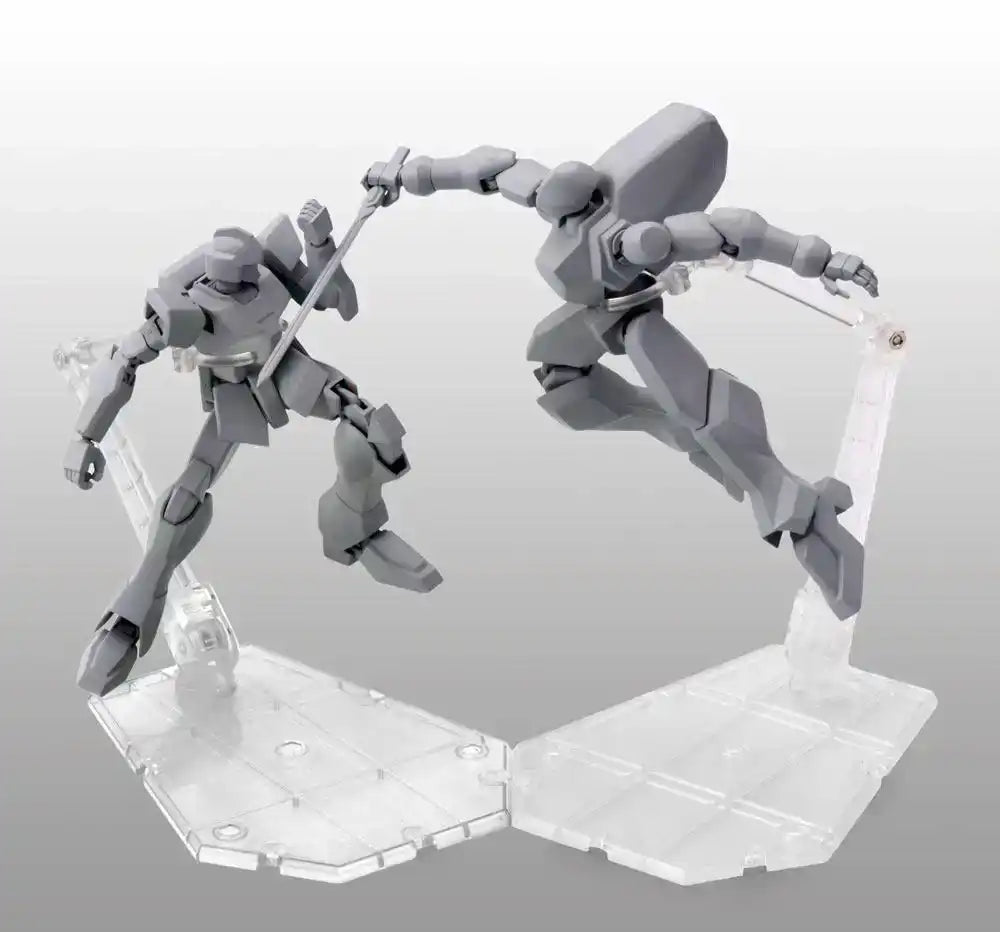Tamashii Stage Figurenständer Act.5 for Mechanics Clear 14 cm