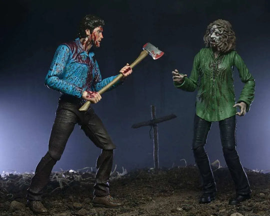 Tanz der Teufel Ultimate Actionfiguren 2er-Pack Bloody Ash & Cheryl Williams 18 cm - Smalltinytoystore