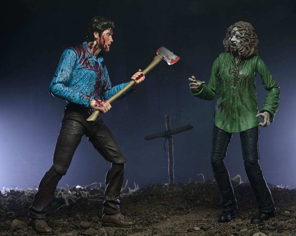 Tanz der Teufel Ultimate Actionfiguren 2er-Pack Bloody Ash & Cheryl Williams 18 cm - Smalltinytoystore