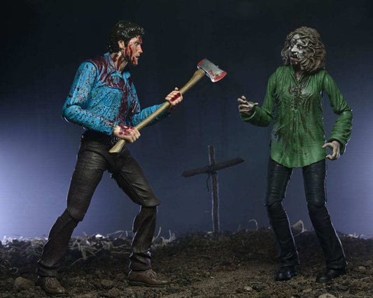Tanz der Teufel Ultimate Actionfiguren 2er-Pack Bloody Ash & Cheryl Williams 18 cm - Smalltinytoystore