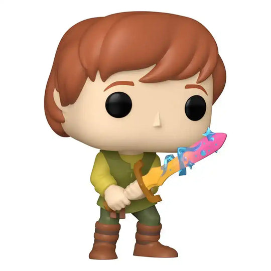 Taran und der Zauberkessel POP! Disney Vinyl Figur Taran w/Sword 9 cm - Smalltinytoystore
