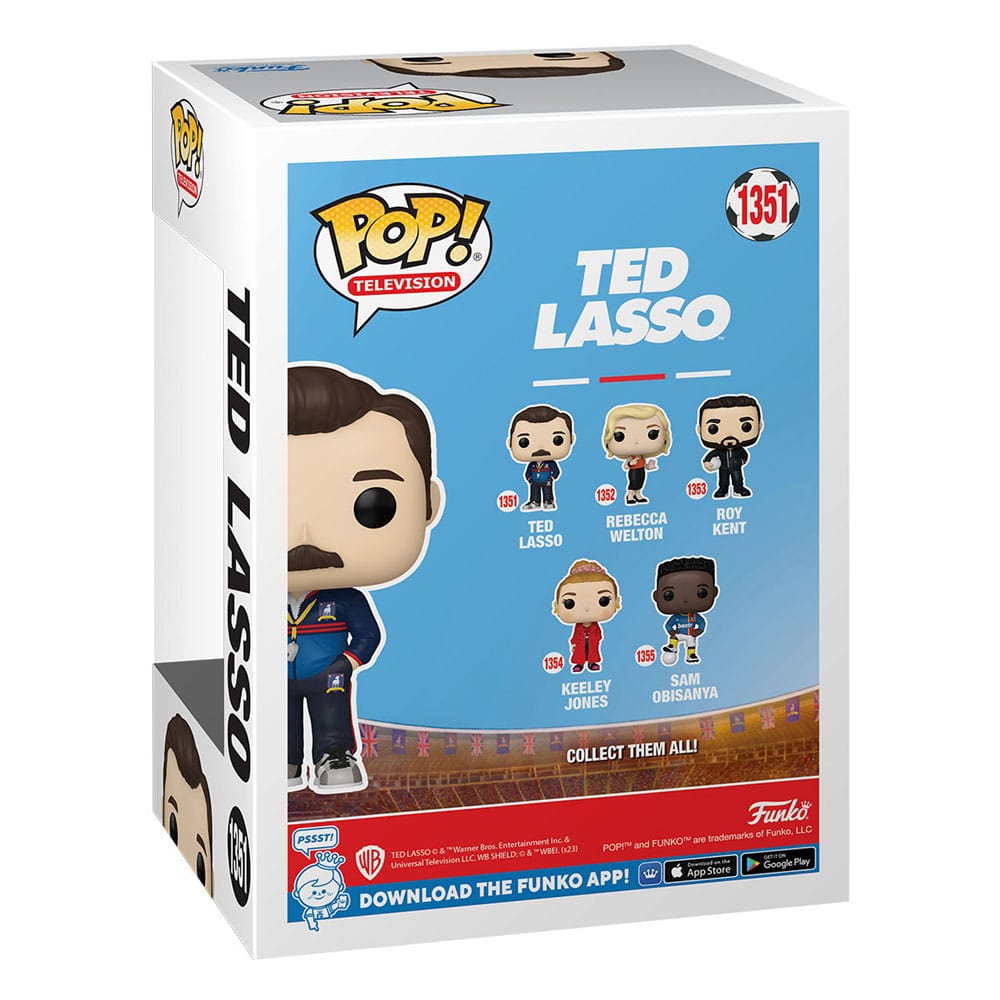 Ted Lasso POP! TV Vinyl Figuren Ted 9 cm Sortiment (6) - Smalltinytoystore
