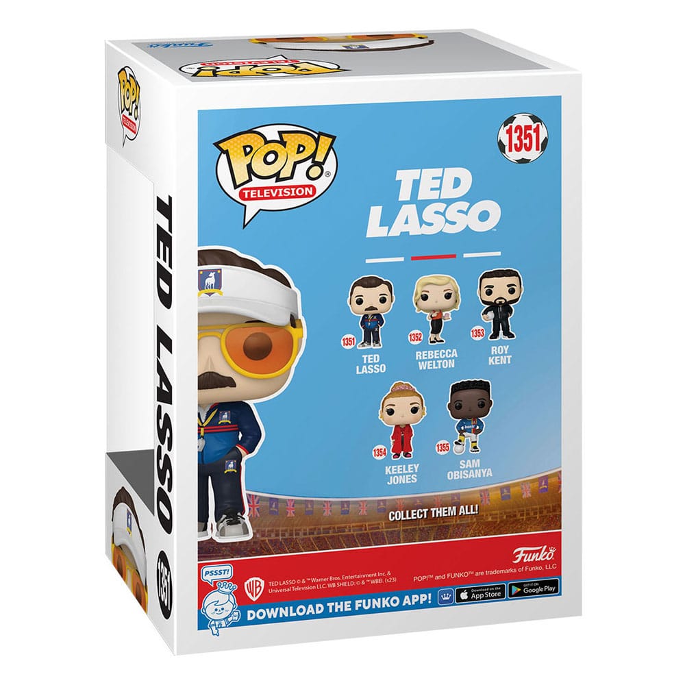 Ted Lasso POP! TV Vinyl Figuren Ted 9 cm Sortiment (6) - Smalltinytoystore