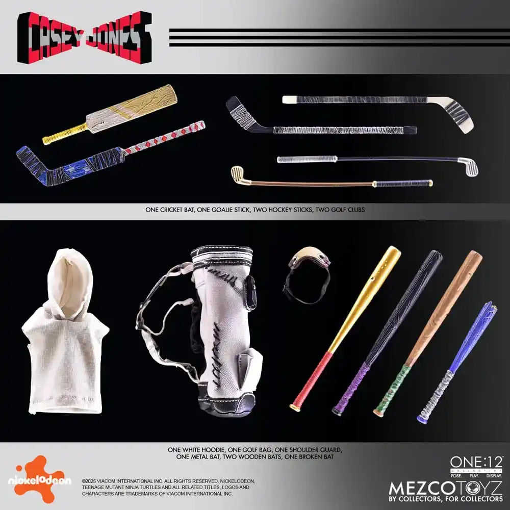 Teenage Mutant Ninja Turtles Actionfigur 1/12 Casey Jones 17 cm