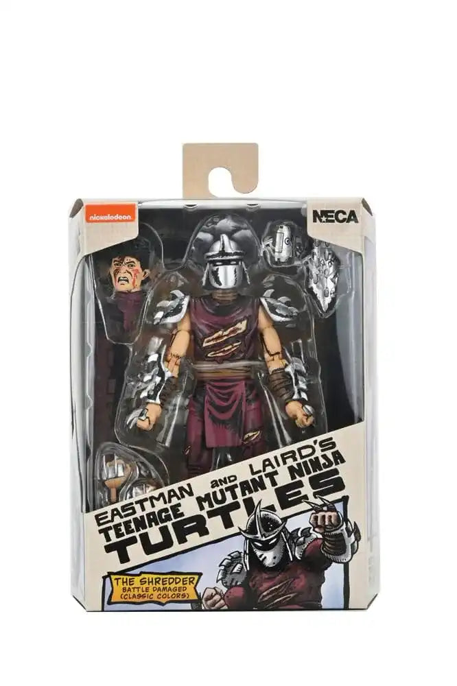 Teenage Mutant Ninja Turtles Actionfigur Battle Damaged Shredder 18 cm - Smalltinytoystore