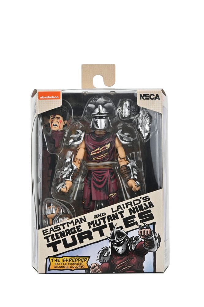 Teenage Mutant Ninja Turtles Actionfigur Battle Damaged Shredder 18 cm - Smalltinytoystore