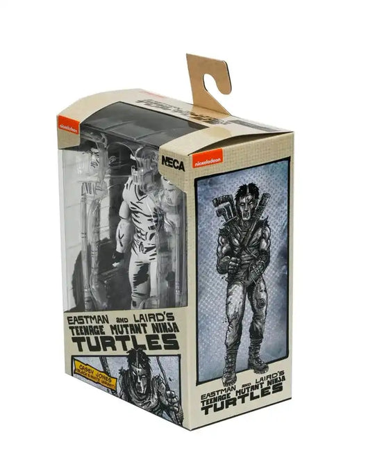 Teenage Mutant Ninja Turtles Actionfigur Casey Jones Black & White 18 cm - Smalltinytoystore