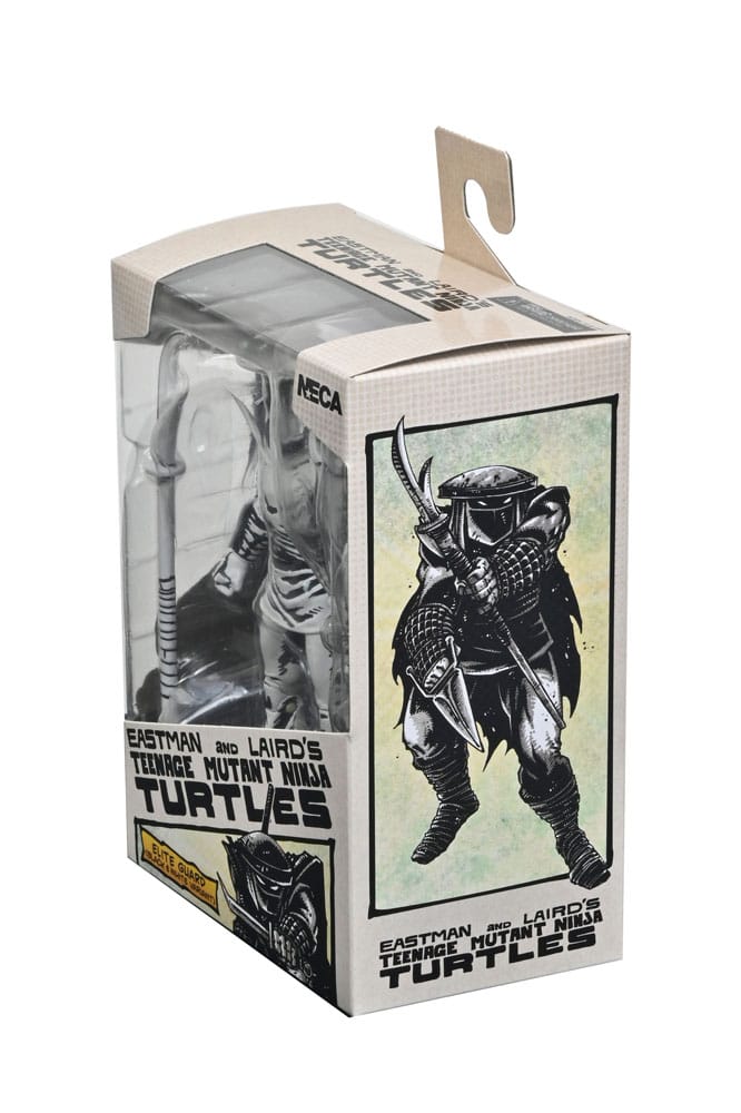 Teenage Mutant Ninja Turtles Actionfigur Elite Foot Ninja Guard Black & White 18 cm - Smalltinytoystore
