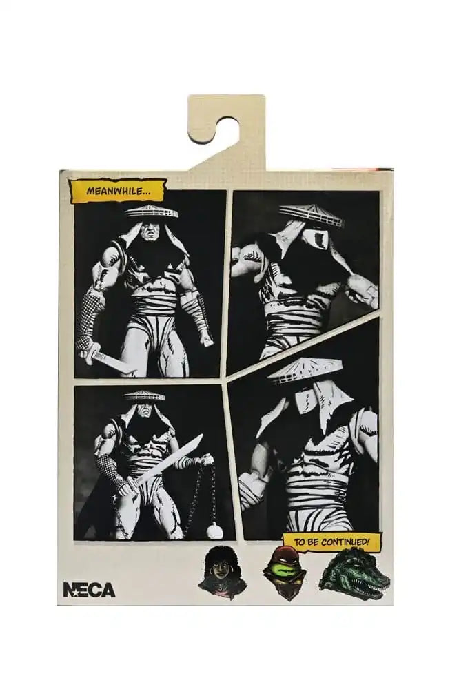Teenage Mutant Ninja Turtles Actionfigur Foot Assassin Black and White 18 cm - Smalltinytoystore