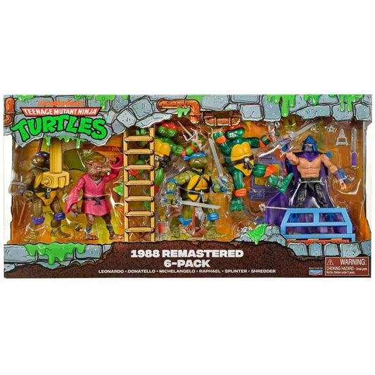 Teenage Mutant Ninja Turtles Actionfiguren 1988 Remastered heo EU Exclusive (6) - Smalltinytoystore