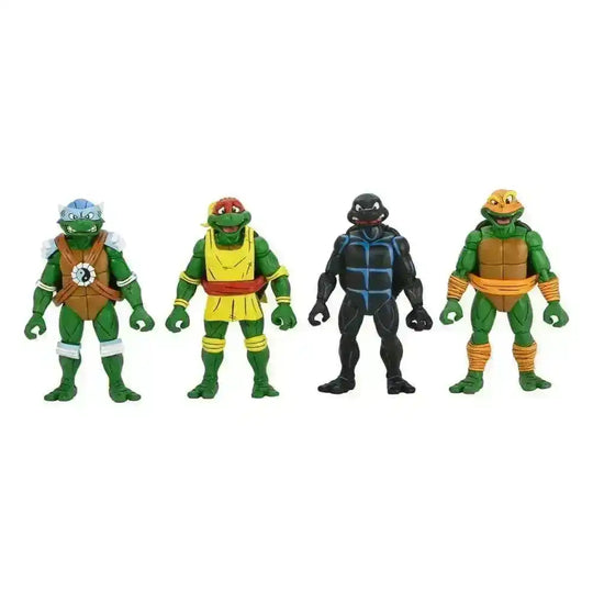 Teenage Mutant Ninja Turtles (Archie Comics) 4er-Pack Stump Wrestling Turtles 18 cm - Smalltinytoystore