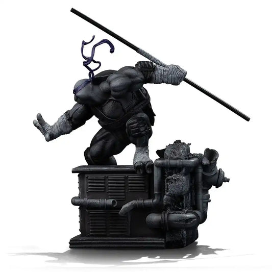 Teenage Mutant Ninja Turtles Art Scale Statue 1/10 Donatello Black and White Variant 26 cm heo exclusive