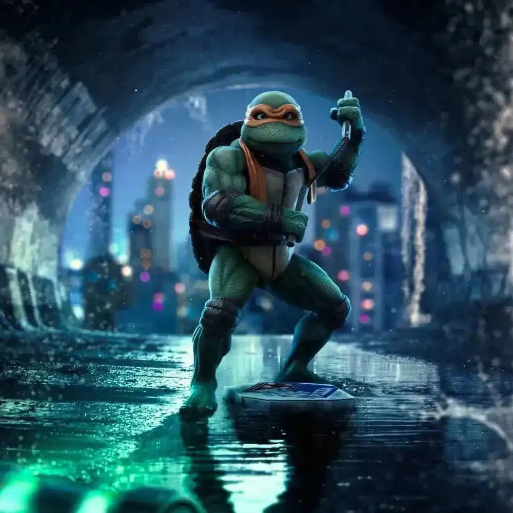 Teenage Mutant Ninja Turtles Art Scale Statue 1/10 Michelangelo 19 cm - Smalltinytoystore