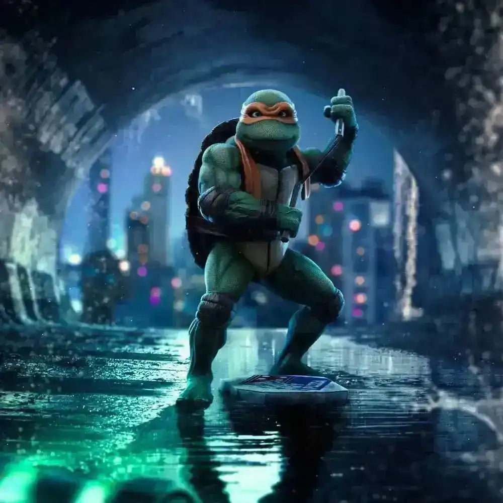 Teenage Mutant Ninja Turtles Art Scale Statue 1/10 Michelangelo 19 cm - Smalltinytoystore