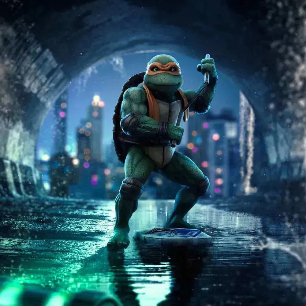 Teenage Mutant Ninja Turtles Art Scale Statue 1/10 Michelangelo 19 cm - Smalltinytoystore