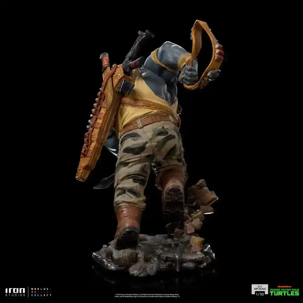 Teenage Mutant Ninja Turtles BDS Art Scale Statue 1/10 Rocksteady 24 cm - Smalltinytoystore