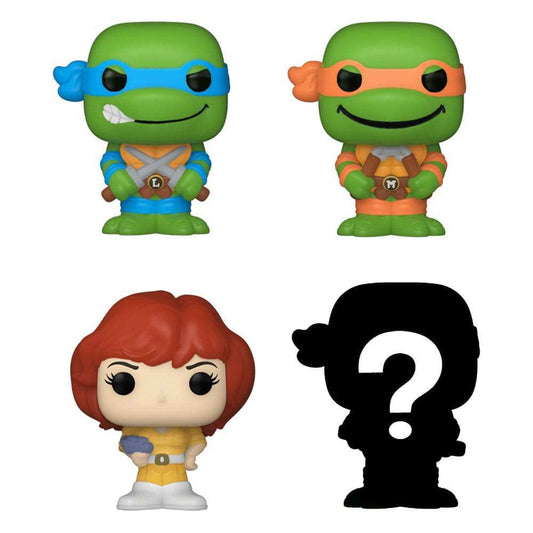Teenage Mutant Ninja Turtles Bitty POP! Vinyl Figuren 4er-Pack Leonardo 2,5 cm - Smalltinytoystore