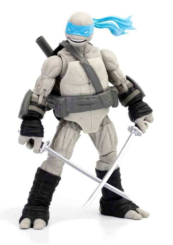 Teenage Mutant Ninja Turtles BST AXN 4er-Pack Black&White (IDW Comics) 13 cm - Smalltinytoystore