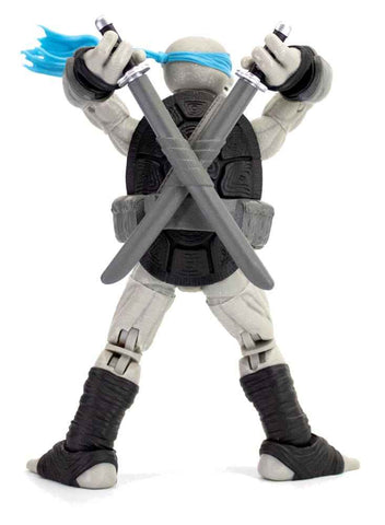 Teenage Mutant Ninja Turtles BST AXN 4er-Pack Black&White (IDW Comics) 13 cm - Smalltinytoystore