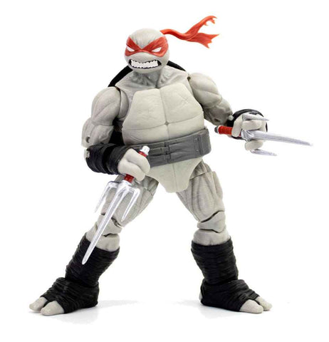 Teenage Mutant Ninja Turtles BST AXN 4er-Pack Black&White (IDW Comics) 13 cm - Smalltinytoystore