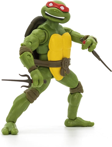 Teenage Mutant Ninja Turtles BST AXN 4er-Pack Mirage Comics Foot Soldiers & Turtles Exclusive 13 cm - Smalltinytoystore