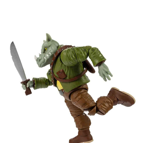 Teenage Mutant Ninja Turtles BST AXN Rocksteady 13 cm - Smalltinytoystore