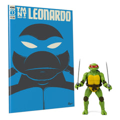 Teenage Mutant Ninja Turtles BST AXN x IDW Comic Leonardo Exclusive 13 cm - Smalltinytoystore
