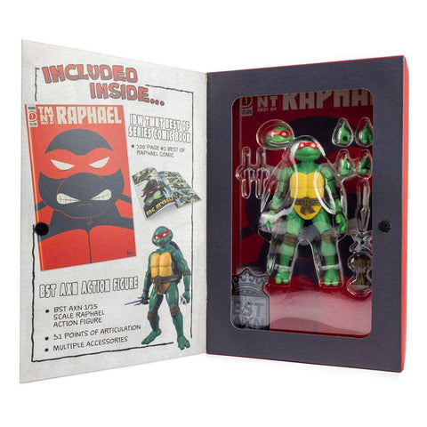 Teenage Mutant Ninja Turtles BST AXN x IDW Comic Raphael Exclusive 13 cm - Smalltinytoystore