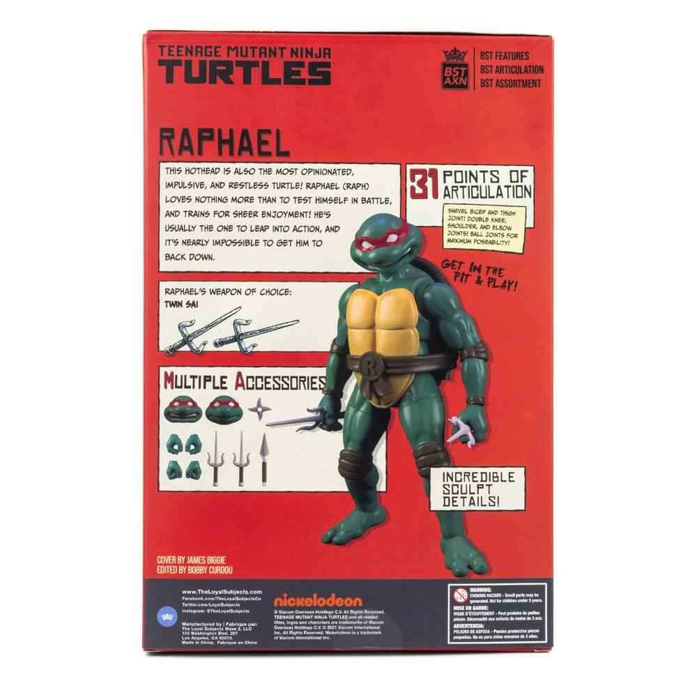 Teenage Mutant Ninja Turtles BST AXN x IDW Comic Raphael Exclusive 13 cm - Smalltinytoystore