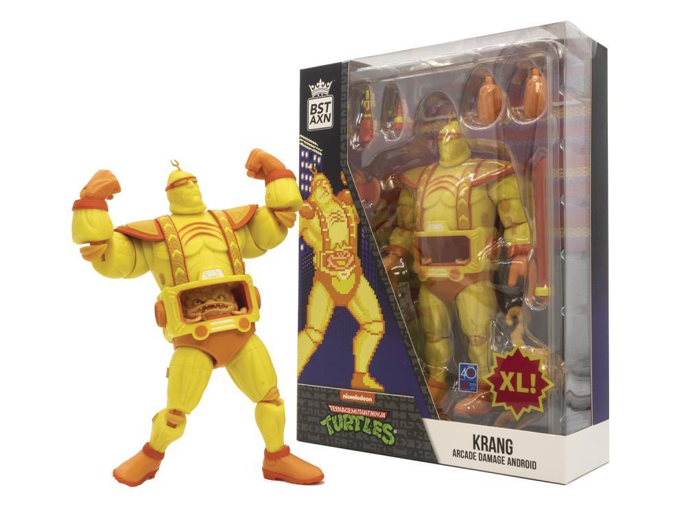 Teenage Mutant Ninja Turtles BST AXN XL Actionfigur Krang with Damaged Body (Arcade Game Colors) 20 cm - Smalltinytoystore