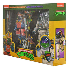 Teenage Mutant Ninja Turtles (Cartoon) 2er-Pack Space Adventure & Samurai Turtles 18 cm - Smalltinytoystore