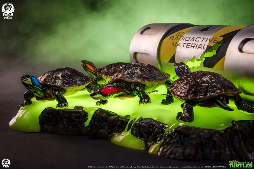 Teenage Mutant Ninja Turtles Diorama Statue 1/1 Origins 13 cm - Smalltinytoystore