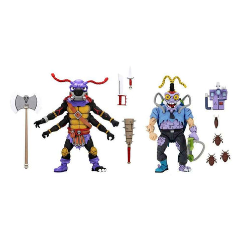 Teenage Mutant Ninja Turtles Doppelpack Antrax & Scumbug 18 cm - Smalltinytoystore