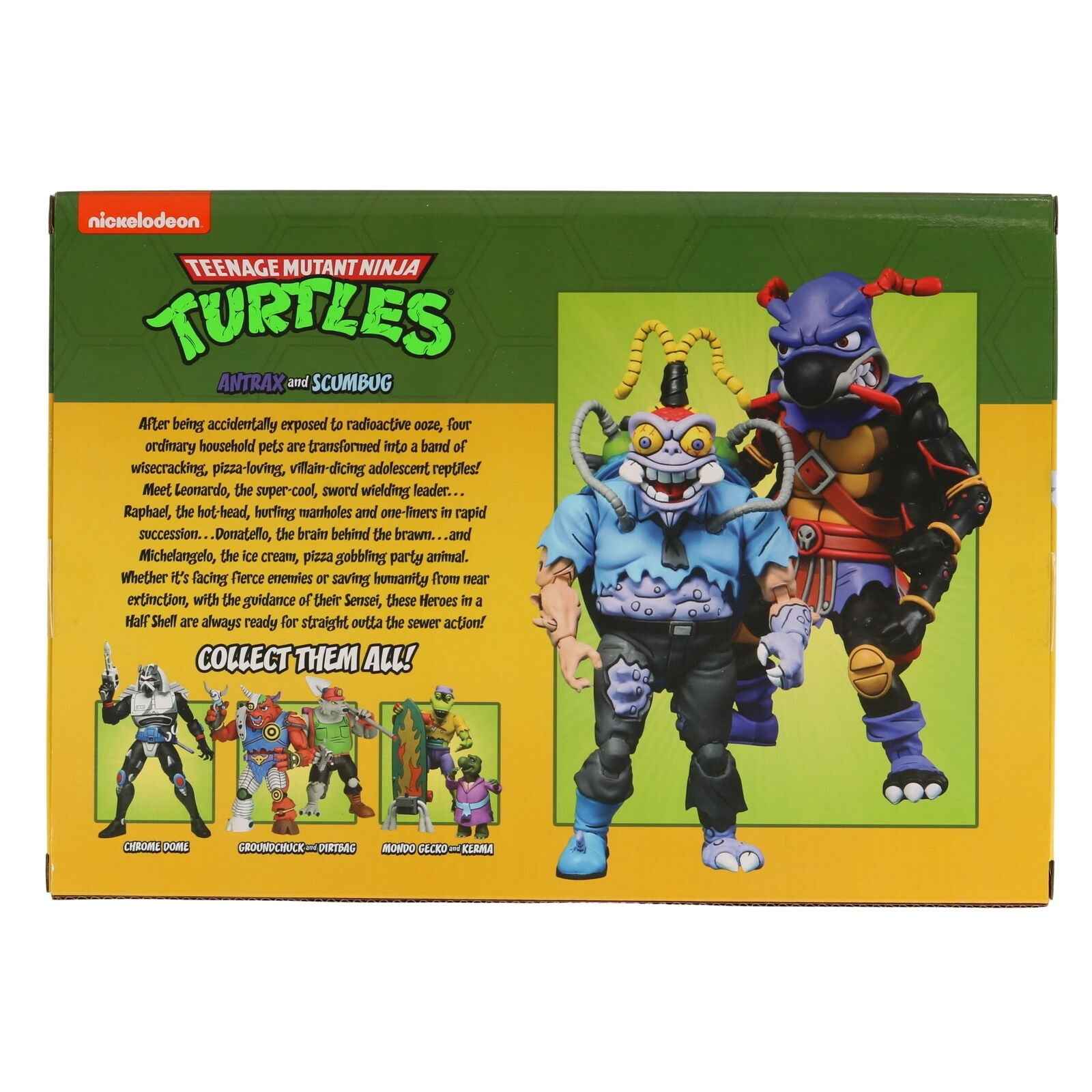 Teenage Mutant Ninja Turtles Doppelpack Antrax & Scumbug 18 cm - Smalltinytoystore