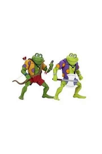 Teenage Mutant Ninja Turtles Doppelpack Genghis & Rasputin Frog 18 cm - Smalltinytoystore