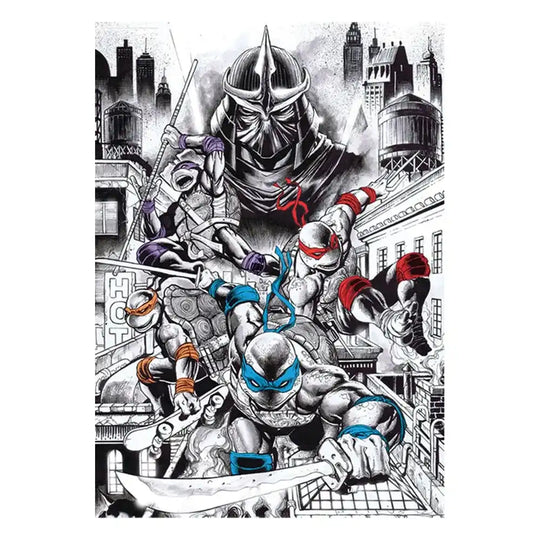 Teenage Mutant Ninja Turtles Kunstdruck 40th Anniversary Limited Edition 42 x 30 cm - Smalltinytoystore