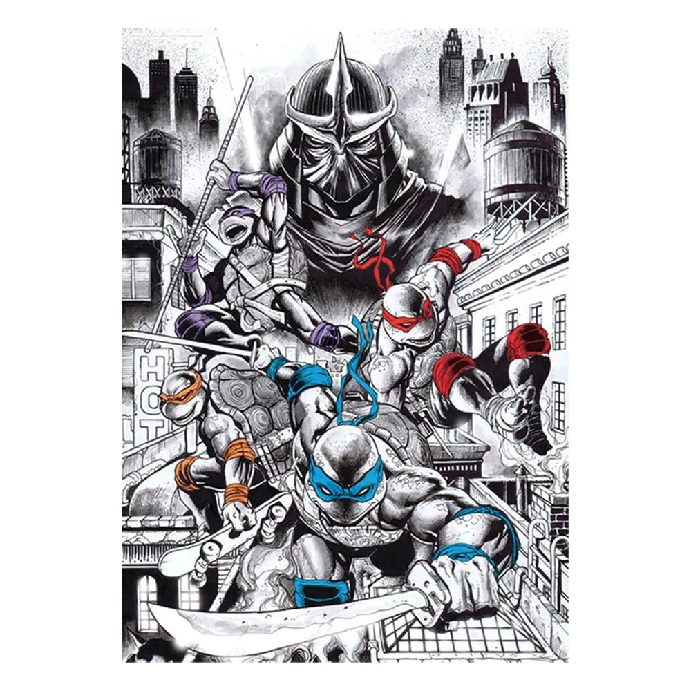 Teenage Mutant Ninja Turtles Kunstdruck 40th Anniversary Limited Edition 42 x 30 cm - Smalltinytoystore