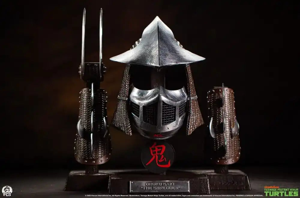 Teenage Mutant Ninja Turtles Life-Size Rüstungsset Shredder (Stainless Steel Edition) 53 cm