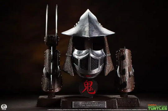 Teenage Mutant Ninja Turtles Life-Size Rüstungsset Shredder (Stainless Steel Edition) 53 cm