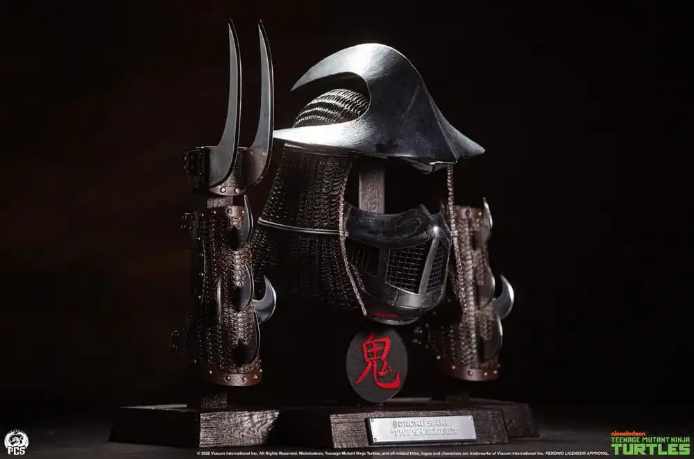 Teenage Mutant Ninja Turtles Life-Size Rüstungsset Shredder (Stainless Steel Edition) 53 cm