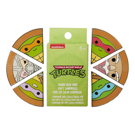 Teenage Mutant Ninja Turtles Loungefly Ansteck-Pins Blind Box Sortiment Pizza Slices (12) - Smalltinytoystore