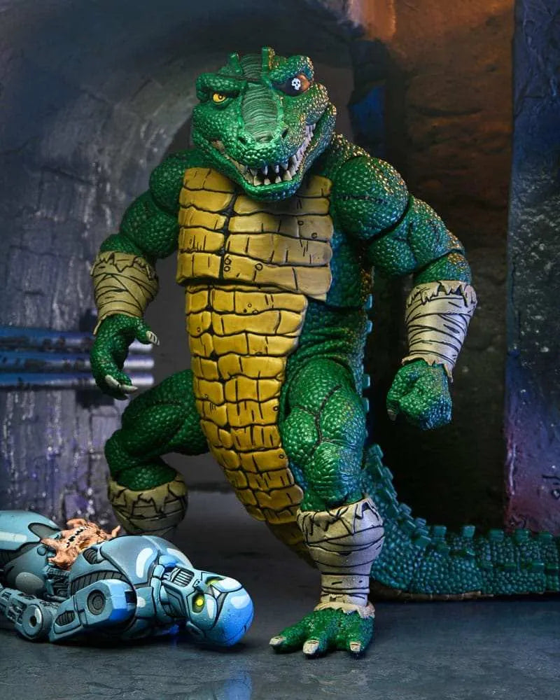 Teenage Mutant Ninja Turtles (Mirage Comics) Actionfigur Leatherhead 21 cm - Smalltinytoystore