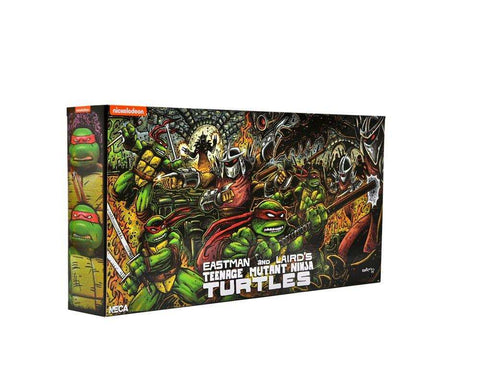 Teenage Mutant Ninja Turtles (Mirage Comics) Actionfiguren 4er-Pack Leonardo, Raphael, Michelangelo, & Donatello 18 cm - Smalltinytoystore