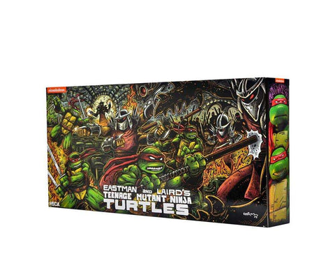 Teenage Mutant Ninja Turtles (Mirage Comics) Actionfiguren 4er-Pack Leonardo, Raphael, Michelangelo, & Donatello 18 cm - Smalltinytoystore