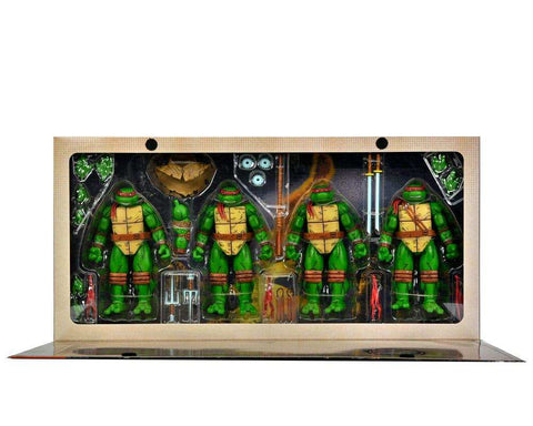 Teenage Mutant Ninja Turtles (Mirage Comics) Actionfiguren 4er-Pack Leonardo, Raphael, Michelangelo, & Donatello 18 cm - Smalltinytoystore