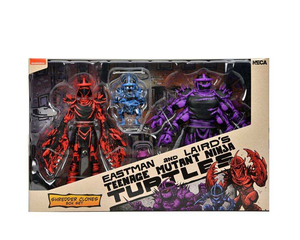 Teenage Mutant Ninja Turtles (Mirage Comics) Actionfiguren Shredder Clones Box Set 18 cm - Smalltinytoystore