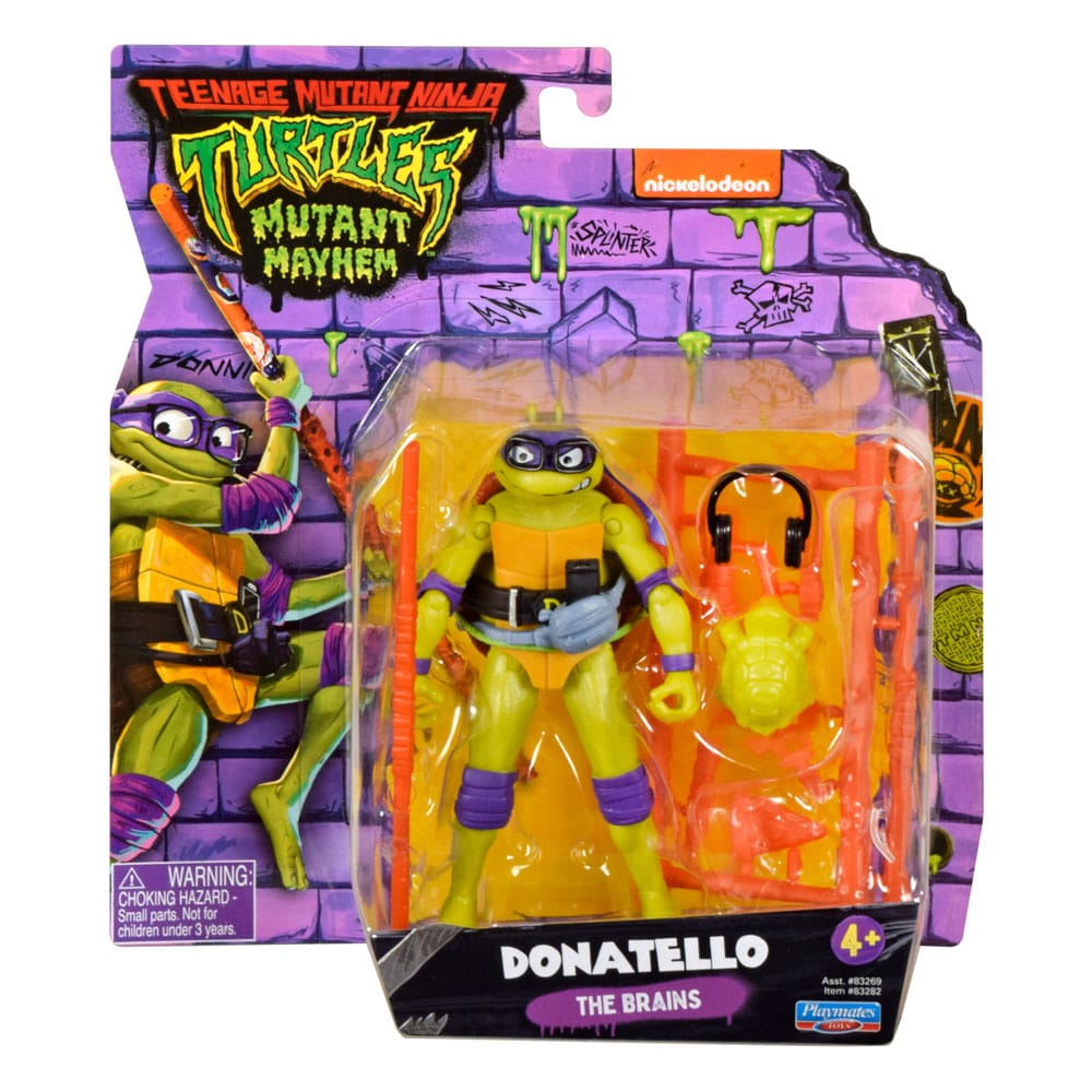 Teenage Mutant Ninja Turtles: Mutant Mayhem Actionfiguren 10 cm Basic Sortiment (12) - Smalltinytoystore